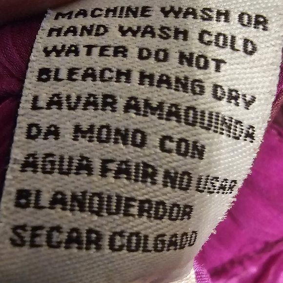 Vintage Fuschia Chiffon Dress by BETTER B. - Picture 11 of 12